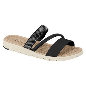 Chinelo Modare Ultra Conforto Feminina Esferas Massageadoras 7162.221 Preto