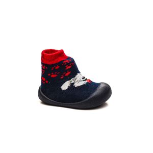 Meia Com Solado Klin Infantil Menino 829.171 Marinho