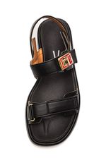 Sandalia-Vizzano-Flat-Feminina-6506.110-Preto