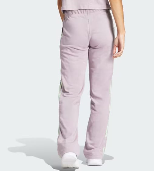 Calca-Adidas-Moletinho-Floral-3-Listras-Is4242-Rosa
