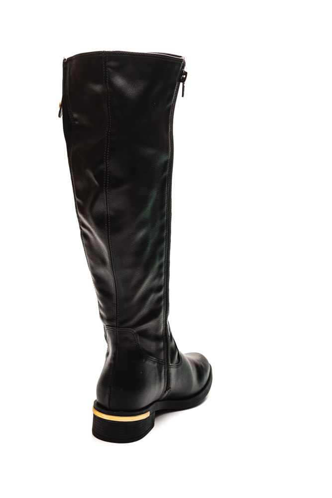 Bota-Bebece-Montaria-Feminina-Cano-Longo-Com-Elastico-T1834222-Preto