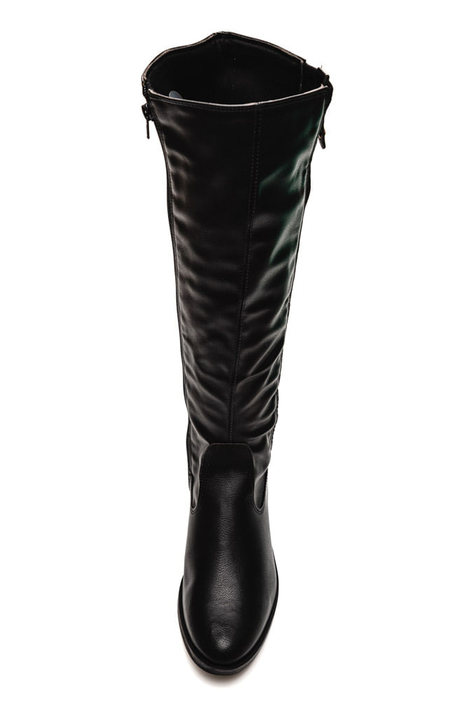 Bota-Bebece-Montaria-Feminina-Cano-Longo-Com-Elastico-T1834222-Preto