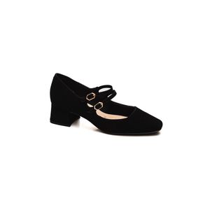Sapato Bebece Feminino Mary Jane Nobuck T4618-326 Preto