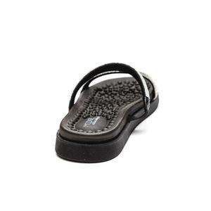 Chinelo Modare Flat Feminina Strass 7178.116 Preto