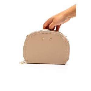 Bolsa Luxcel Redonda Transversal Feminina Bg72682 Off-White