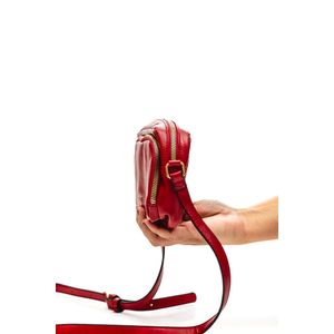 Bolsa Luxcel  Pequena Transversal Feminina Gash Bg72686 Vermelho