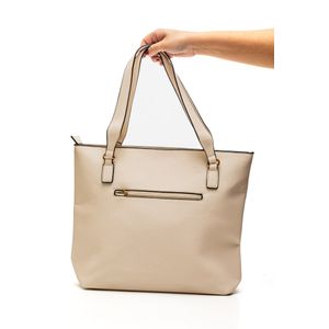 Bolsa Tote Luxcel Feminina Bg72691 Off-White