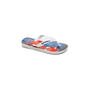 Chinelo De Dedo Havaianas Juvenil Menino Marvel Branco