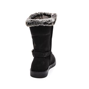 Bota Mooncity Feminina Ugg Peluciada 70808 Preto