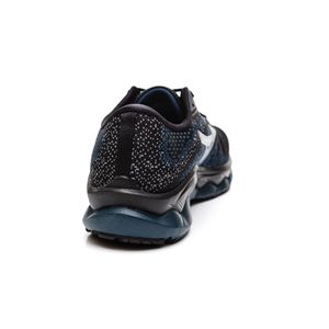 Tênis  Mizuno Wave Way 4 Corrida Masculino Ptomh Preto