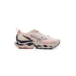 Tênis Mizuno Wave Stratos 2 Corrida Feminino Arenit Branco
