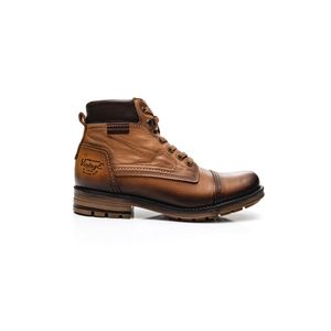 Coturno Pegada Masculino Em Couro Everest 181313-03 Marrom