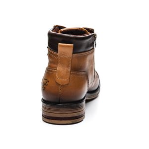 Coturno Pegada Masculino Em Couro Everest 181313-03 Marrom