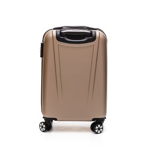Mala De Viagem Luxcel 10kg Rígida Rodas Giro 360º Mf10467pk-P Ouro
