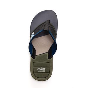 Chinelo Cartago Dallas Masculino 12158 Cinza