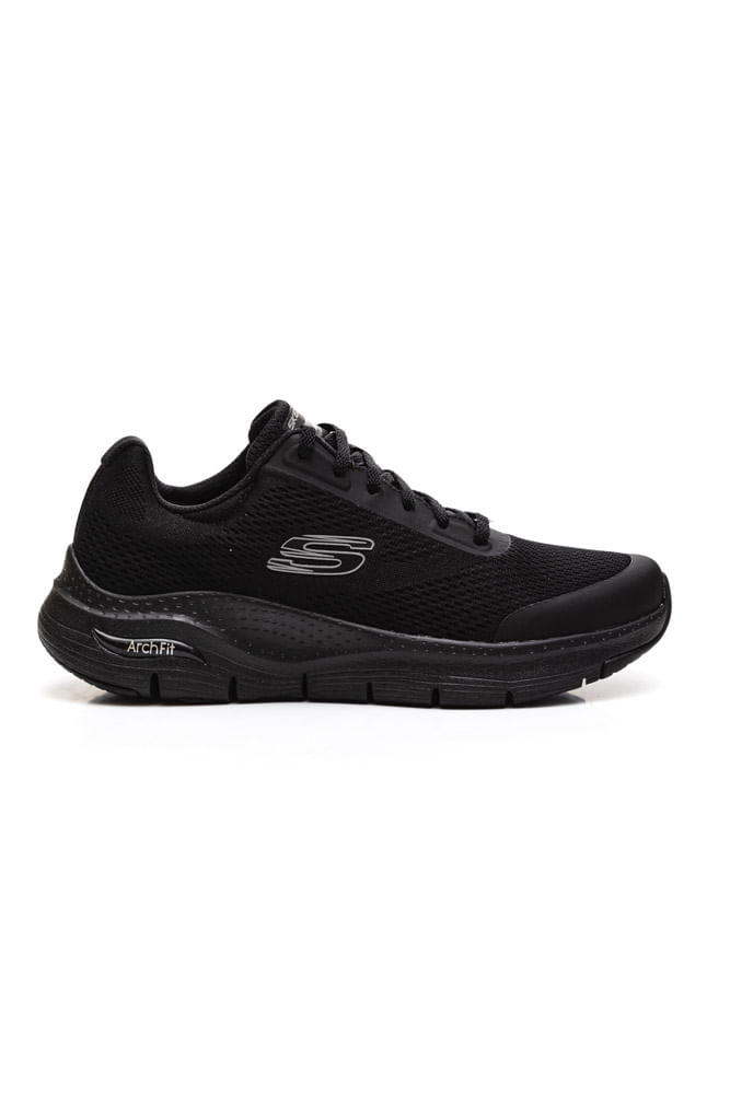 Tenis-Skechers-Arch-Fit-Masculino-232040br-Bbk-Preto