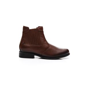Bota Amarok Casual Masculina Zíper 572-3 Marrom