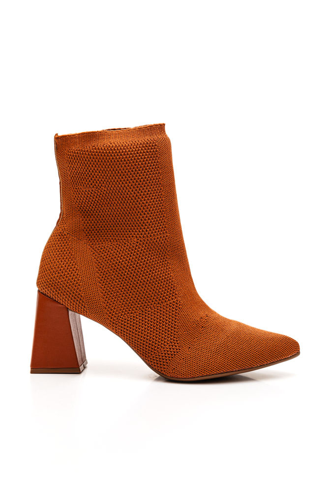 Bota-Bebece-Cano-Medio-Feminina-Em-Malha-Knit---T4316-033-Caramelo