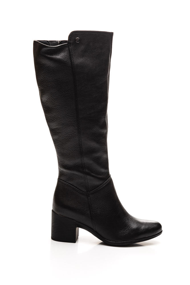 Bota-Bottero-Cano-Longo-Feminina-Couro-Burnish-Wood-34690-Preto