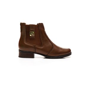 Bota Pegada Feminina Em Couro  Diana 282003 Marrom