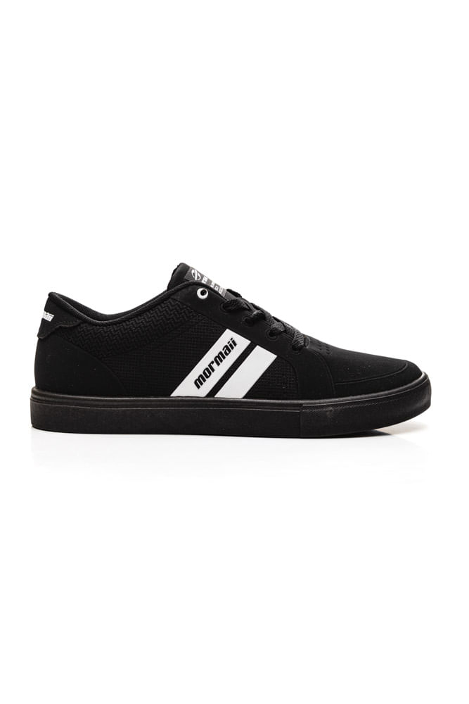 Tenis-Mormaii-Urban-Stripe-3-Masculino-Stripe-3-Preto