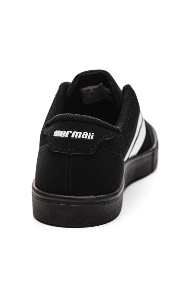 Tenis-Mormaii-Urban-Stripe-3-Masculino-Stripe-3-Preto