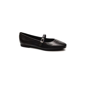 Sapatilha Bottero Em Couro Feminina Veneza 363703 Preto