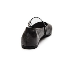 Sapatilha Bottero Em Couro Feminina Veneza 363703 Preto