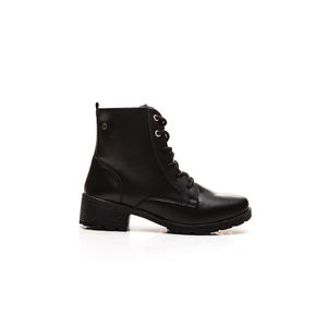 Bota Isabela Castelani Coturno Feminino Cadarço 7910 Preto