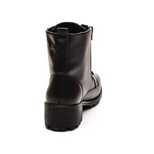 Bota Isabela Castelani Coturno Feminino Cadarço 7910 Preto