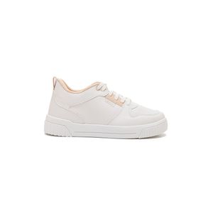 Tênis Izalu Casual Feminino Bicolor 20035IZ Branco