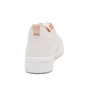 Tênis Izalu Casual Feminino Bicolor 20035IZ Branco