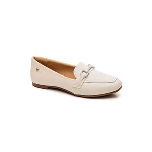 Sapato Mississipi Mocassim Feminino Classic Ma821 Off-White