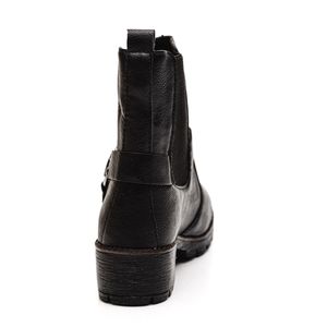 Bota Br2 Coturno Feminino Elástico 11731a Preto