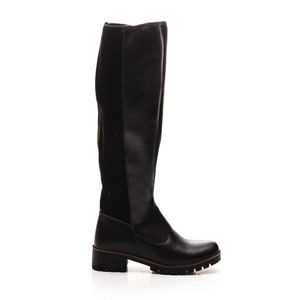 Bota Br2 Cano Alto Feminina Com Elastano 11760a Preto