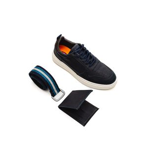 Kit West Line Tênis, Cinto E Carteira Masculino 14002kit Marinho