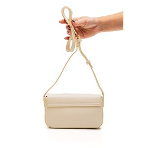 Bolsa Envelope Via Marte Feminina Retangular B1-117-01 Branco