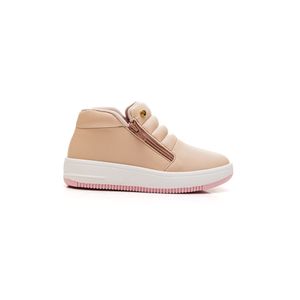 Tênis Ortopé Juvenil Menina Bliss Teen Boot Zíper Lateral 23010001 Rosa