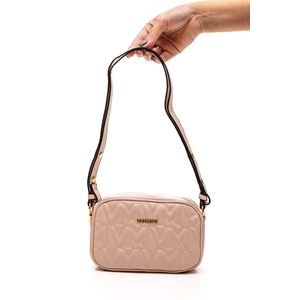Bolsa Via Marte Tiracolo Feminina Pequena Matelassê B2-501-01 Rosa