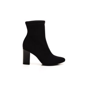 Bota Via Marte Strech Feminina Cano Médio 021-004-01new Preto