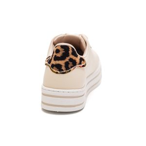 Tênis Via Marte Feminino Dia A Dia Flatform 010-002-01 Off-White