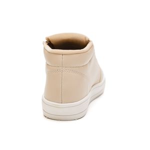 Tênis Doce Pé Infantil Menina Abotinado Com Zíper 37005-182 Off-White