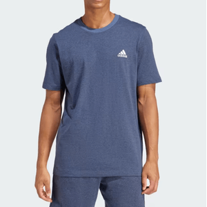 Camiseta Adidas Seasonal Essentials Mélange Masculina Ir5317 Azul
