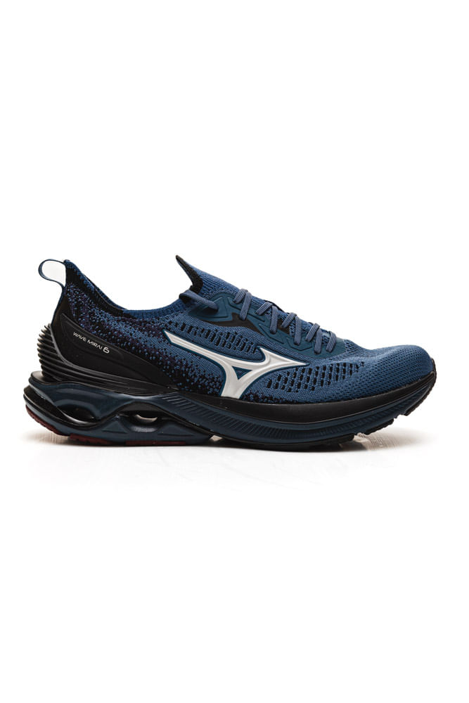 Tenis Mizuno Wave Mirai 6 Corrida Masculino Marinho