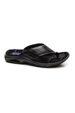 Chinelo-Pegada-Masculino-Couro-Preto