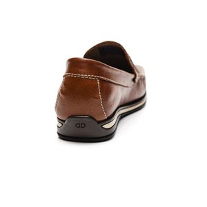 Sapato Democrata Easy Ted Mocassim Masculino 135201-003 Marrom