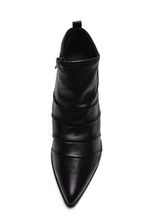 Bota-Bottero-Cano-Curto-Feminina-Couro-349308-Preto