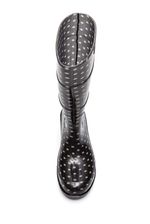 Bota-Baspan-Galocha-Feminina-Em-Pvc-Estampa-Bolinha-Poa