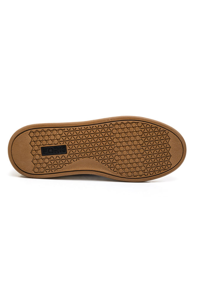 Tenis Casual Masculino Fork 50261 Marrom