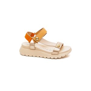 Sandália Modare Ultra Conforto Feminina Flat 7198.101 Nude